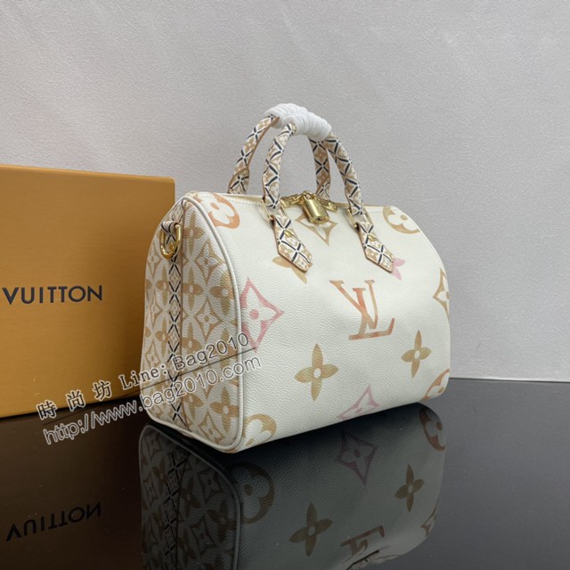 Lv路易威登2023專櫃新款Speedy Bandoulière25手袋 LV手提肩背女包 M22987 M23073 ydh5109